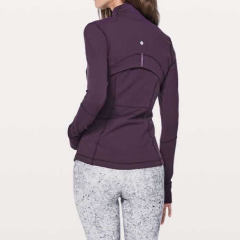 Lululemon Define Jacket Size 10 Full Zip Up Dark Purple